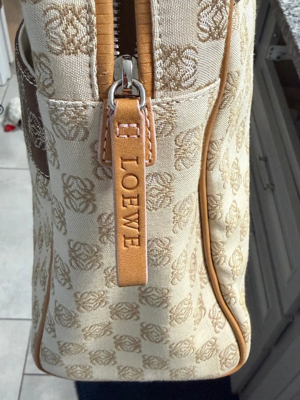 Loewe Anagram Canvas Tote